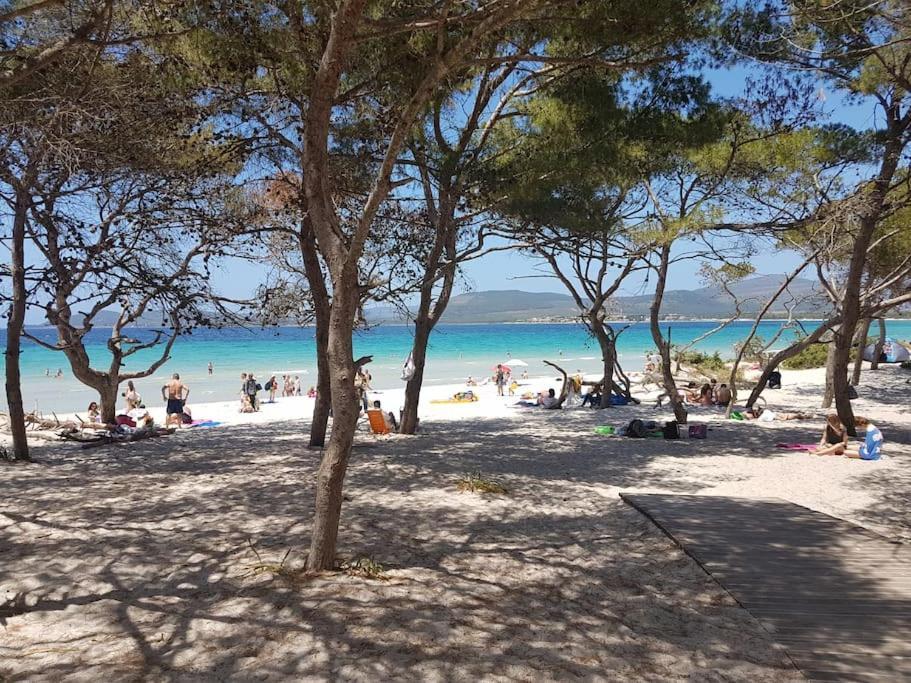 La Perla Bianca - Alghero Lido, Vicino Al Mare Kültér fotó